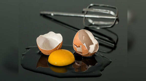Raw eggs