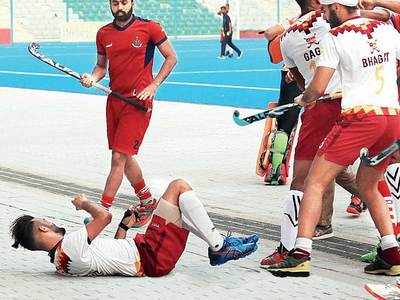 Nehru Cup hockey final: Fight breaks out between Punjab Police and PNB, both teams suspended