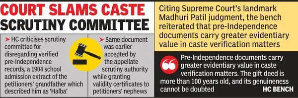 Koshti Is Vocation, Not Caste: Bombay High Court Upholds Halba ST Claim