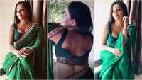 Bhojpuri sensation Monalisa dances on a romantic song as she enjoys Mumbai rain 