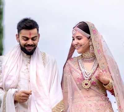 Anushka Sharma and Virat Kohli’s goofy moments from their wedding