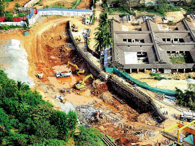 Aarey Metro car shed site being cleared and closed