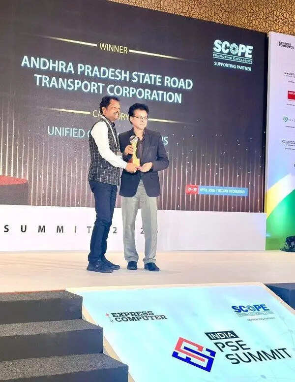 APSRTC bags national award for digital push, service efficiency