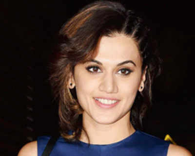 Guns to roses for Taapsee
