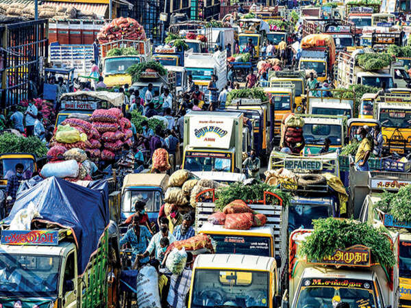 Chennai: What crisis? It’s just another day at Koyambedu market