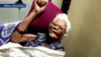 Watch: 100-year-old woman beats COVID-19 in Karnataka 