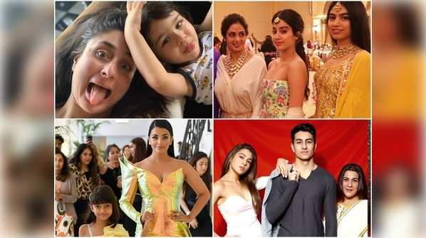 Taimur Ali Khan to Aaradhya Bachchan: 10 best moments of B-town star kids and their mothers
