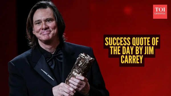 Success quote of the day by Jim Carrey - 'You can fail at what you don't want, so you might as well take a chance on doing what you love'