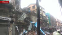 Portion of 4-storey vacated building collapses in Mumbai 