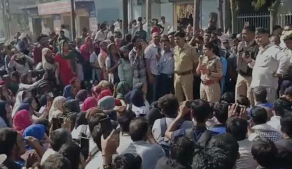 Wage demand triggers protest outside Noida private university, resolved after talks