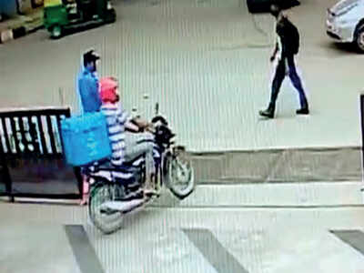 Bengaluru: Man rides off with Domino’s Pizza bike