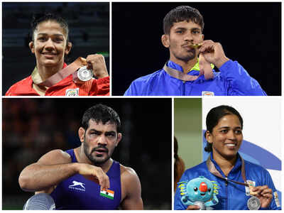 Commonwealth Games 2018: Maharashtra wrestler Rahul Aware, Sushil Kumar win gold; shooter Tejaswini Sawant, Babita Kumari settle for silver