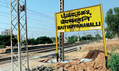 Baiyyappanahalli Railways stations work to be over by June 2019