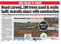 Joint panel set up in Haryana to probe illegal tree felling, construction in Raisina Aravalis