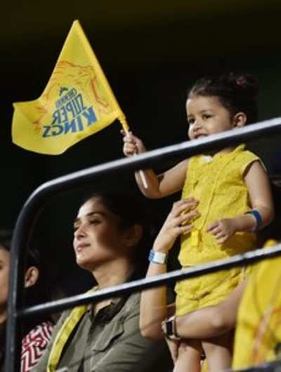 IPL 2018: After CSK’s win, Ziva has a playful time on field with dad MS Dhoni