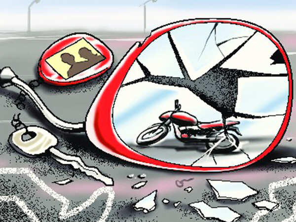 Man riding sans helmet hit by 2-wheeler, dies