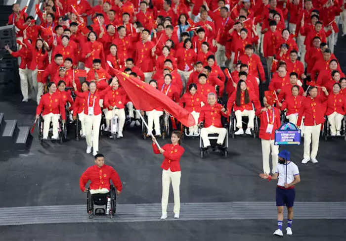 Paris Paralympics 2024 Opening Ceremony Highlights French President