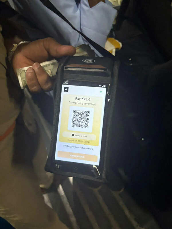 Many brakes on way: New QR code ticketing system slows BMTC flow