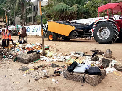 Kicking up its beach cleaning efforts, BMC gets 2 mean machines  from Belgium to clean Mahim beach