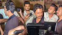 Nawazuddin stops his bodyguard from pushing away his fans 