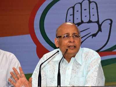 Congress leader Abhishek Singhvi backs Jairam Ramesh, says demonising PM Modi was wrong