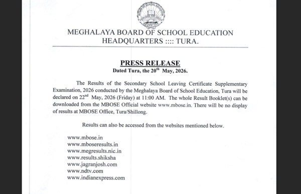 MBOSE SSLC Supplementary result 2026 to be declared tomorrow at 11 AM: Check complete details here