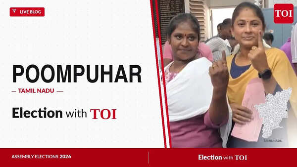 Poompuhar Assembly Results 2026: DMK’s Nivedha M. Murugan vs AIADMK’s S. Pounraj vs TVK’s K. Vijayalayan