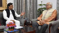 Akhilesh Yadav meets UP governor Ram Naik 