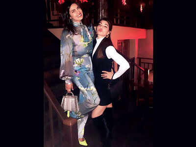 It's work, play, party for Jacqueline Fernandez