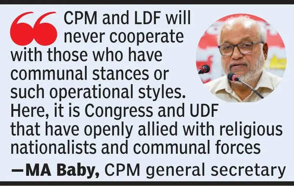 Kerala polls: Boundary between Cong & BJP blurred says, MA Baby