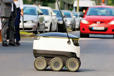 Robots to begin delivering food, parcels in Europe