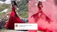 Shraddha Kapoor posts her red hot picture, gets trolled by Arjun Kapoor 