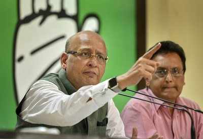Abhishek Manu Singhvi accuses Modi-led BJP of misleading SC