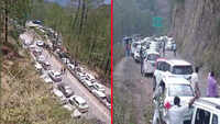 Sleepless nights for tourists stranded on Uttarakhand roads 