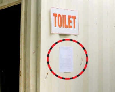 BMC slaps notice for illegal portable toilet