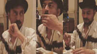 Babil shares video of Irrfan enjoying pani puri 