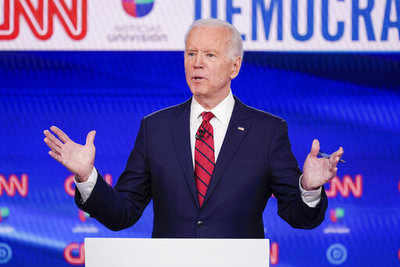 Biden vastly outspent by Sanders