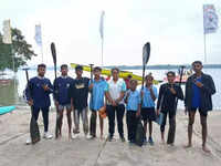 Bastar youths paddle to glory at nat&rsquo;l tribal Kayaking c&rsquo;ship