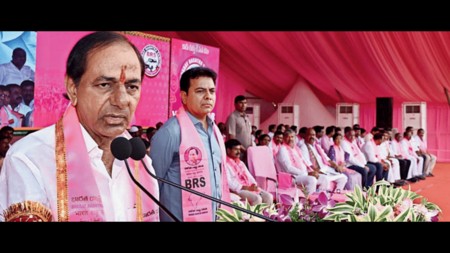 Oust 'corrupt' BRS government, support BJP, Union Minister Smriti Irani urges Telangana people