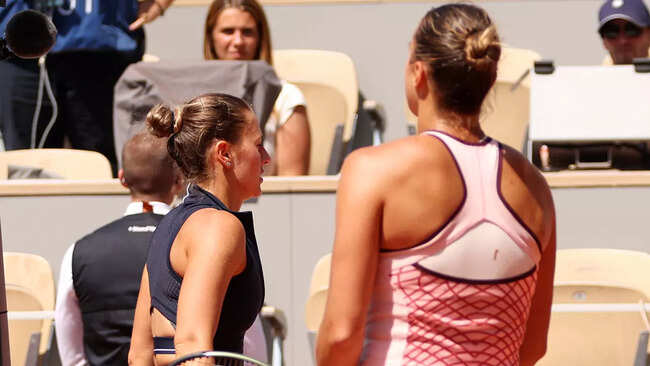 Ukraine's Kostyuk booed at French Open for handshake snub, as Tsitsipas and Rublev move on