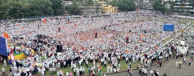 Karnataka: Lingayats hold massive rally in Belagavi