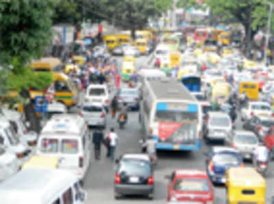 When school ends, cbd traffic chokes up