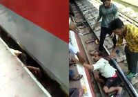 Mumbai: Lucky escape for daredevil commuter at Andheri station 