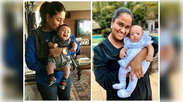 Kareena Kapoor Khan's son Taimur Ali Khan to Arpita Khan Sharma's daughter Ayat; THESE cute baby pictures of star kids will make you go aww!