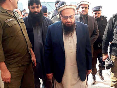 Brief relief for Hafiz Saeed