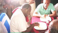 HD Kumaraswamy stays at Govt School in Karnataka's Karegudda as part of ‘village stay’ programme 