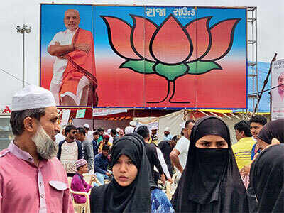 BJP tent at Airport terminal dedicated to Hajis : Nothing official about it
