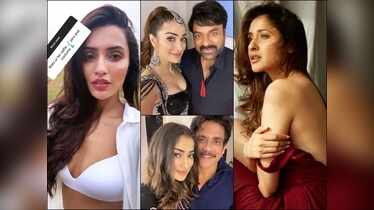 PICS of the DAY: Raai Laxmi's selfies with Chiru and Nag to Hamsa ...