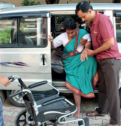 Pick-up facility for disabled voters