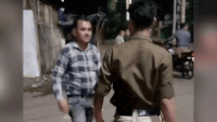MP man grabs constable&rsquo;s collar, slaps him in viral video; cop caught in brawl after trying to stop assault